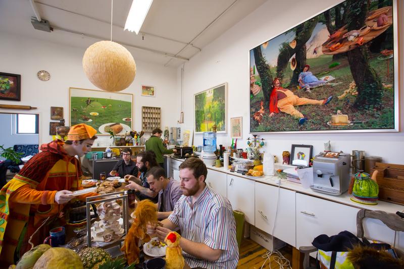 The Giants Are Small studio.