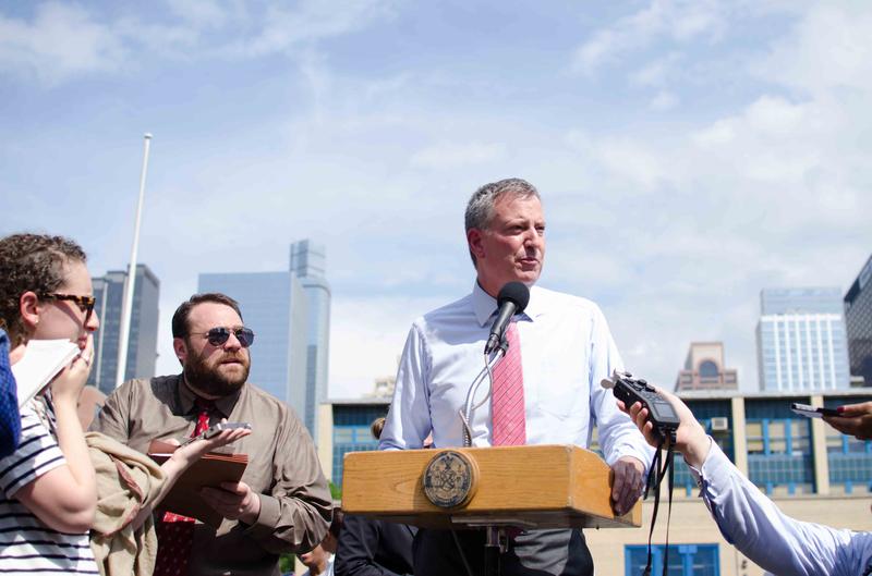 Mayor Bill de Blasio