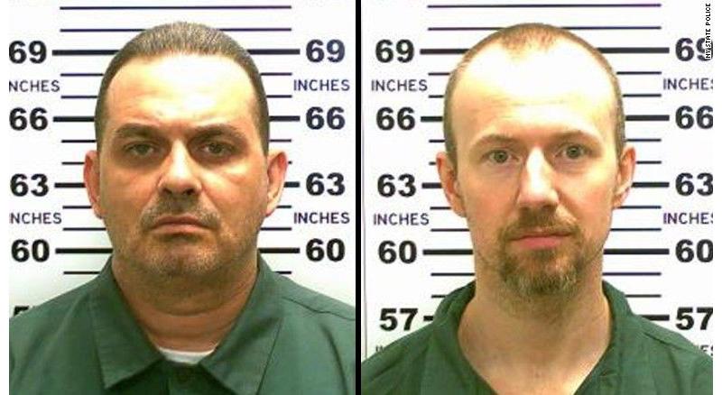 The two convicted murdered who escaped the Clinton Correctional Facility, Richard Matt and David Sweat.