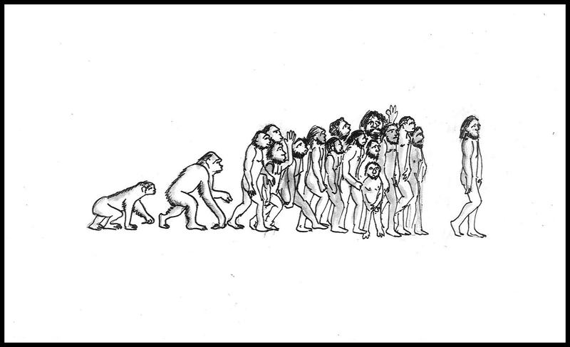 The evolution of humankind, the remix