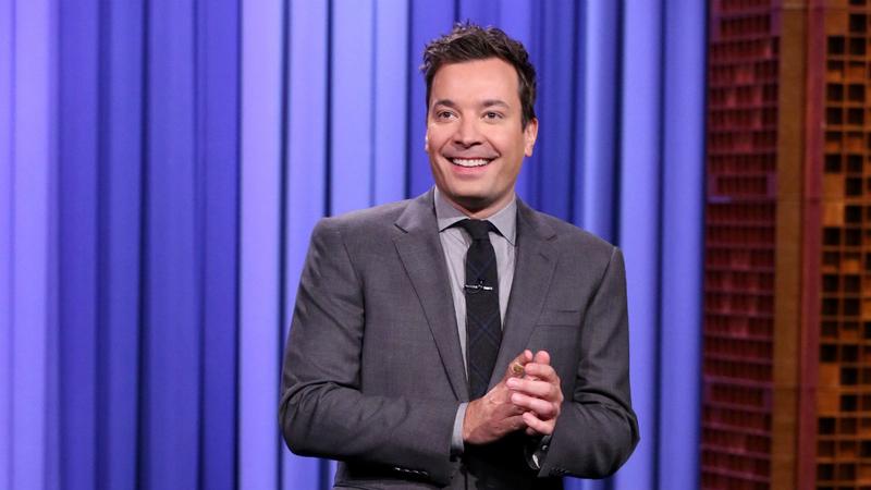 Jimmy Fallon delivers the monologue for The Tonight Show on October 29, 2015.