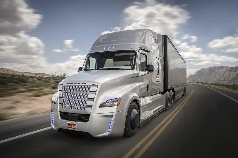 The Freightliner Inspiration Truck is now one of several limited autonomous vehicles.
