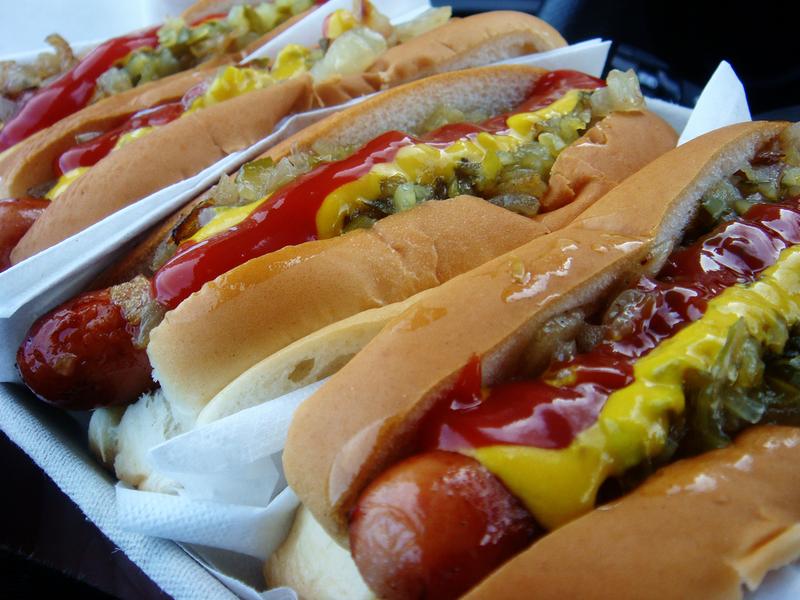 Are hot dogs sandwiches?