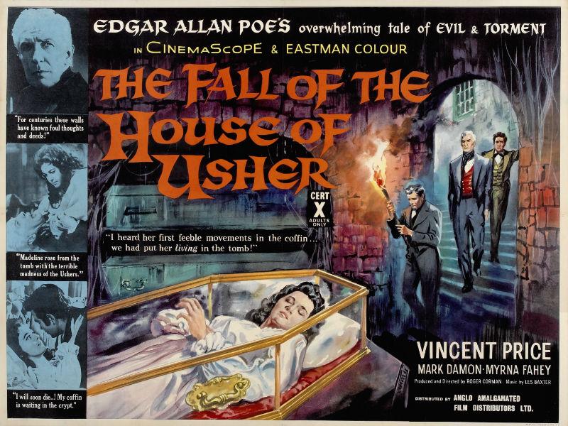 A poster for 'House of Usher'