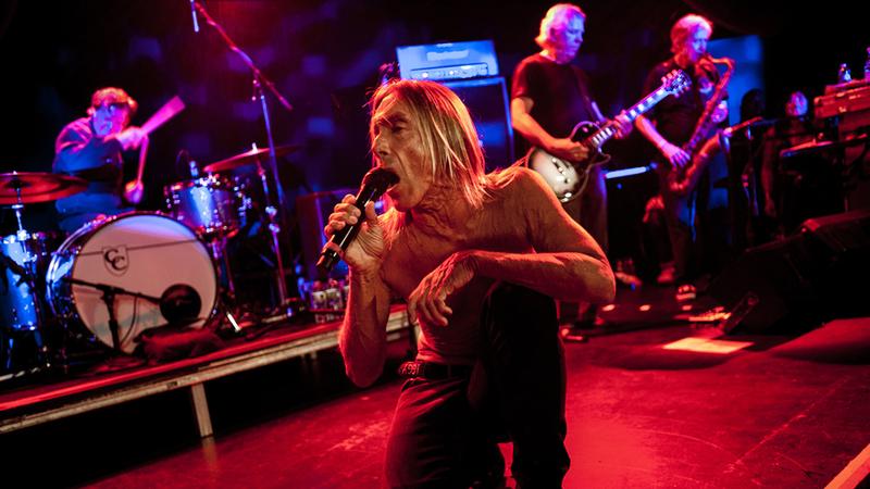 Iggy and the Stooges perform live at (le) Poisson Rouge in New York on Sunday April 28, 2013.