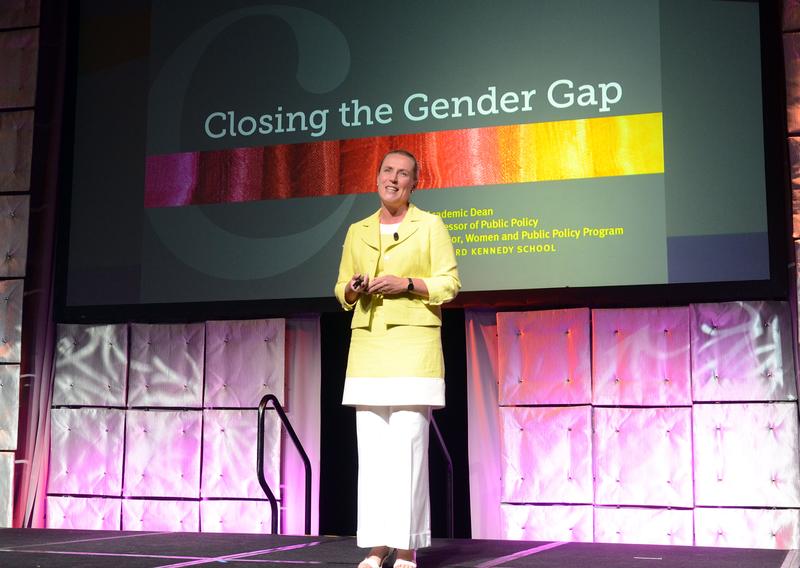 Iris Bohnet, author of What Works: Gender Equality by Design, speaks at the 2012 WICT Signature Luncheon.