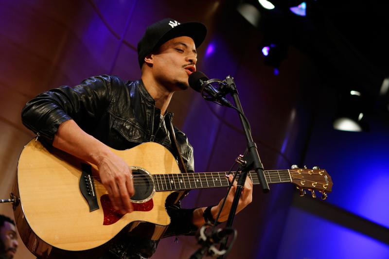 Jose James performs in the Greene Space at WNYC.
