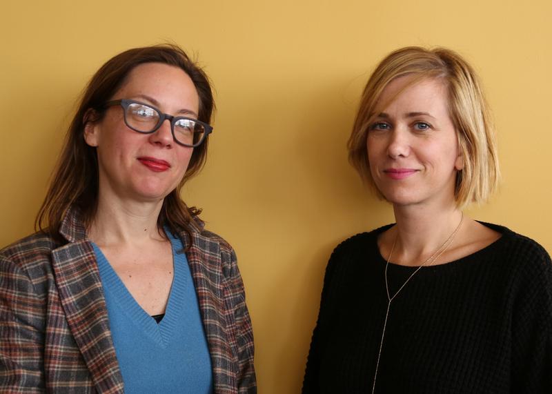 Director Liza Johnson and Kristen Wiig