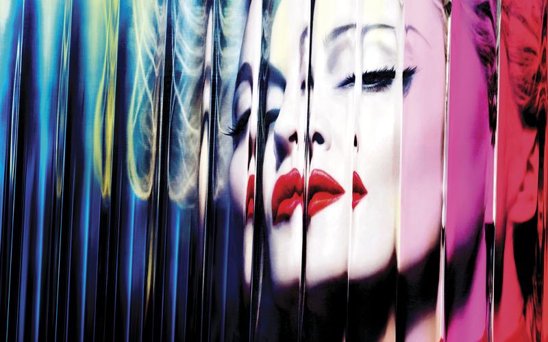 Cover of Madonna's MDNA album