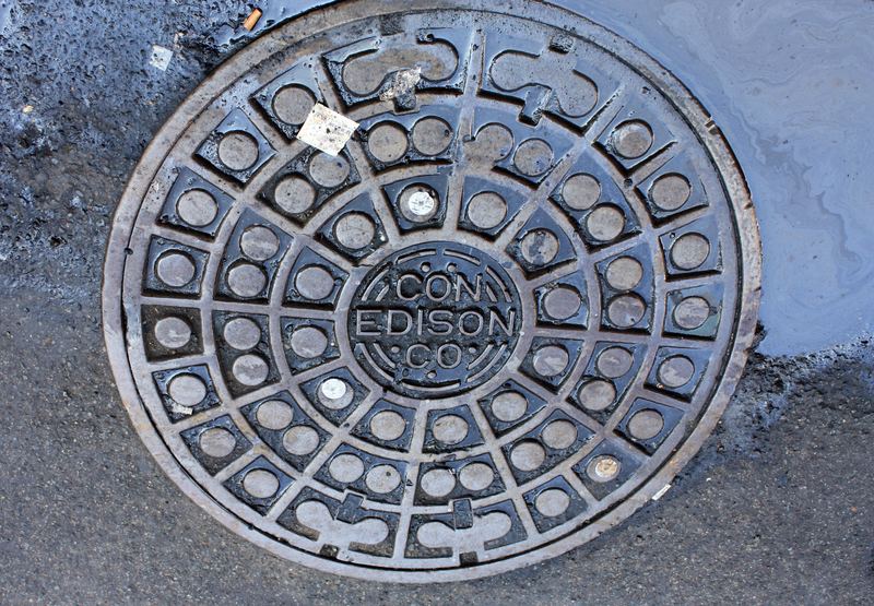 Manhole cover, NYC
