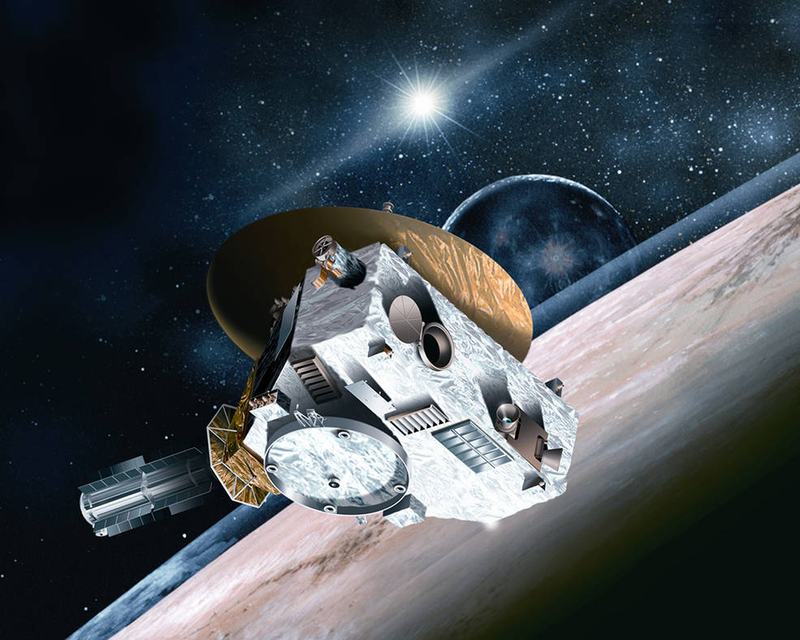 Illustration: What's icy, has "wobbly" potato-shaped moons, and is arguably the world's favorite dwarf planet? The answer is Pluto, and NASA's New Horizons got to see it in real life.