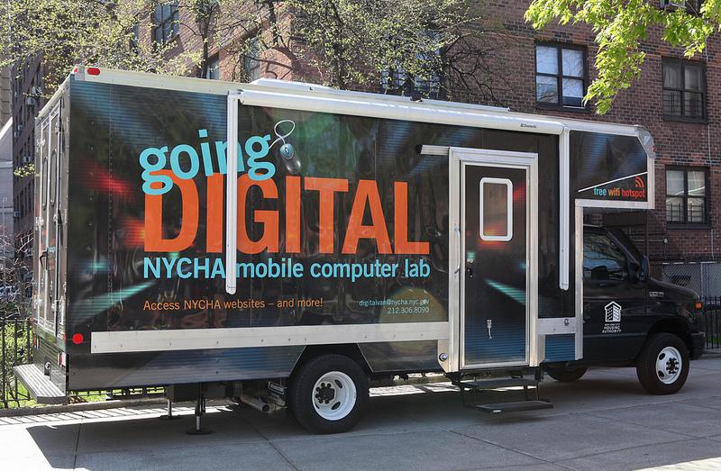 NYCHA digital van