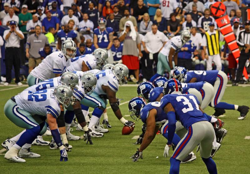 Dallas Cowboys Quarterback Tony Romo waits for the snap from the center during a game held Dec. 14, 2008.