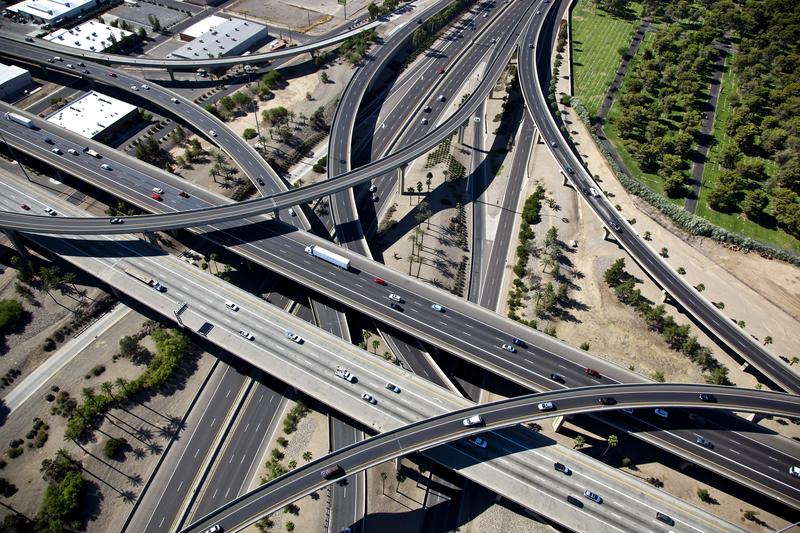 President Dwight D. Eisenhower authorized the federal highway system in 1956, and it has since expanded to some 47,714 miles in length..