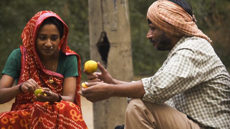 Tannishtha Chatterjee as Suman Saini and Rajesh Tailang as Mahendra Saini in "Siddarth." A film by Richie Mehta. A Zeitgeist Films release.