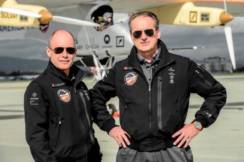 Bertrand Piccard and André Borschberg, founders of Solar Impulse