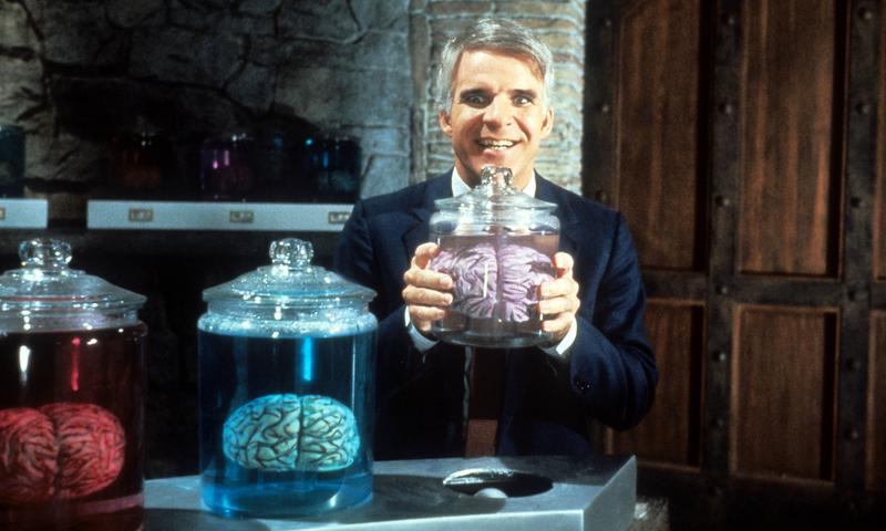 Steve Martin in “The Man With Two Brains,” 1983