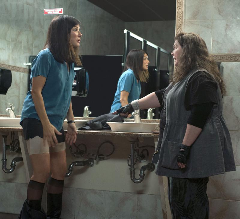 Sandra Bullock and Melissa Mccarthy in <em>The Heat</em>