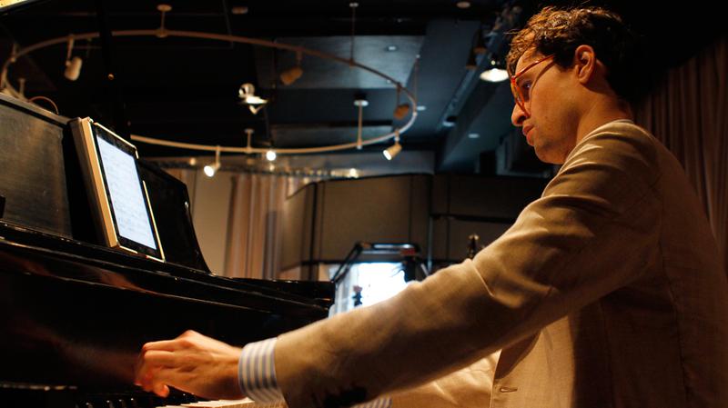 Timo Andres performs in the Soundcheck studio.