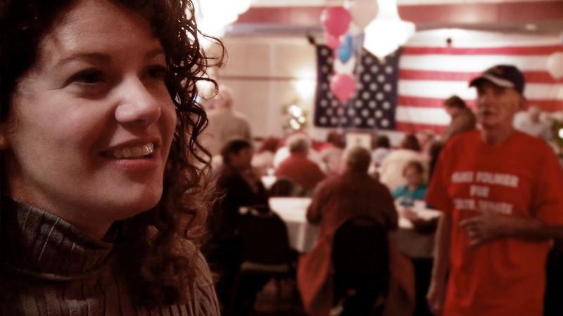 Katy Abram, a protagonist in the documentary "Town Hall" which tracks the rise of the Tea Party