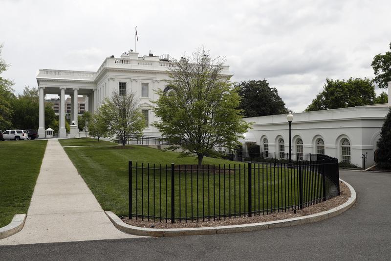 The White House and the James S. Brady Press Briefing Room