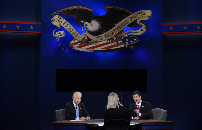 Joe Biden and Paul Ryan debate in Danville, Kentucky