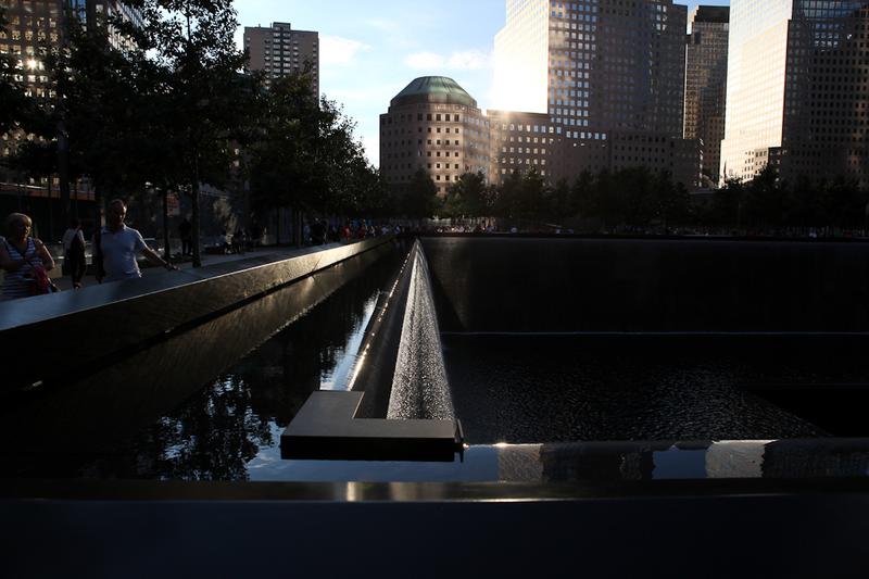 National 9/11 Memorial Plaza in Lower Manhattan.