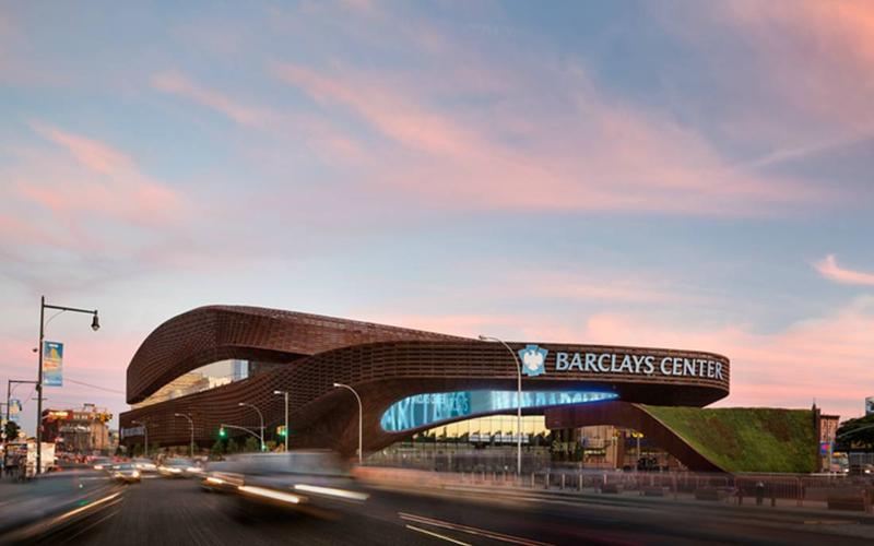 The Barclays Center in Brooklyn