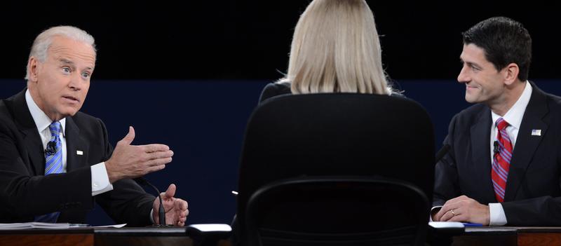 Joe Biden and Paul Ryan debate in Danville, Kentucky