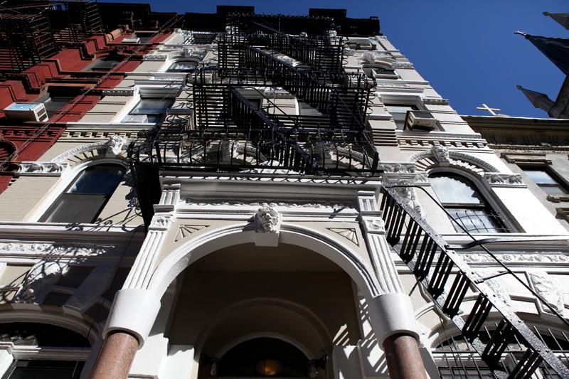 A protected tenement in the new East Village Historic District.