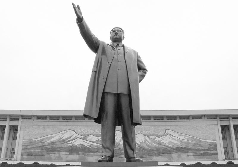 Mansudae Grand Monument, Pyongyang, North Korea