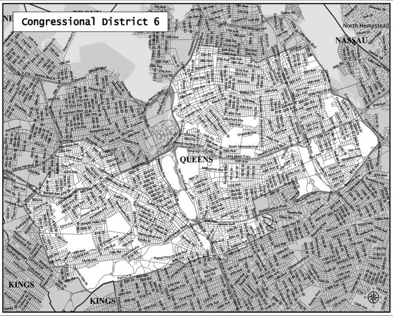 The New 6th Congressional District in Queens