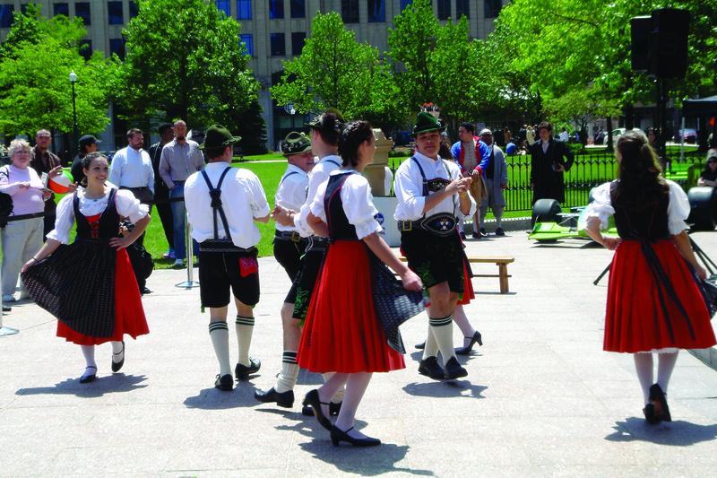 Singers at the World Choir Games in Cincinnati