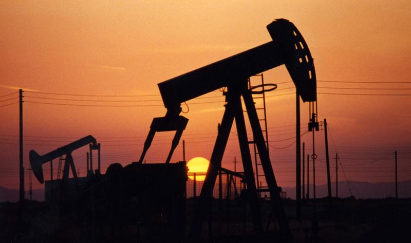 Oil derricks in Texas