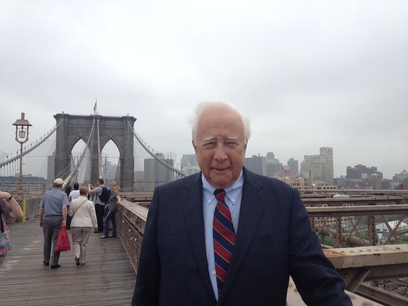 Historian David McCullough, author of The Great Bridge, on the Brooklyn Bridge.