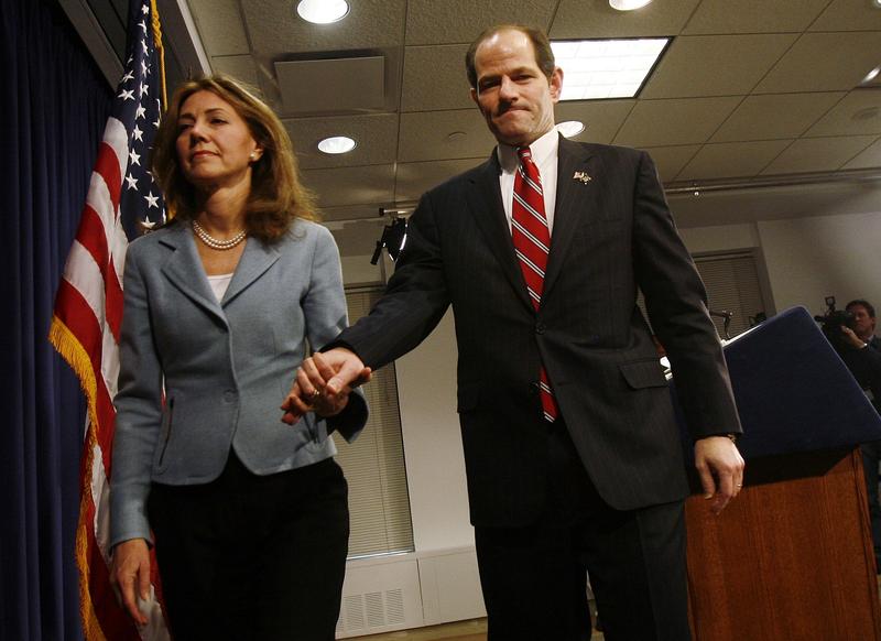 Silda Wall Spitzer and Eliot Spitzer in CLIENT 9: THE RISE AND FALL OF ELIOT SPITZER, a Magnolia Pictures release.