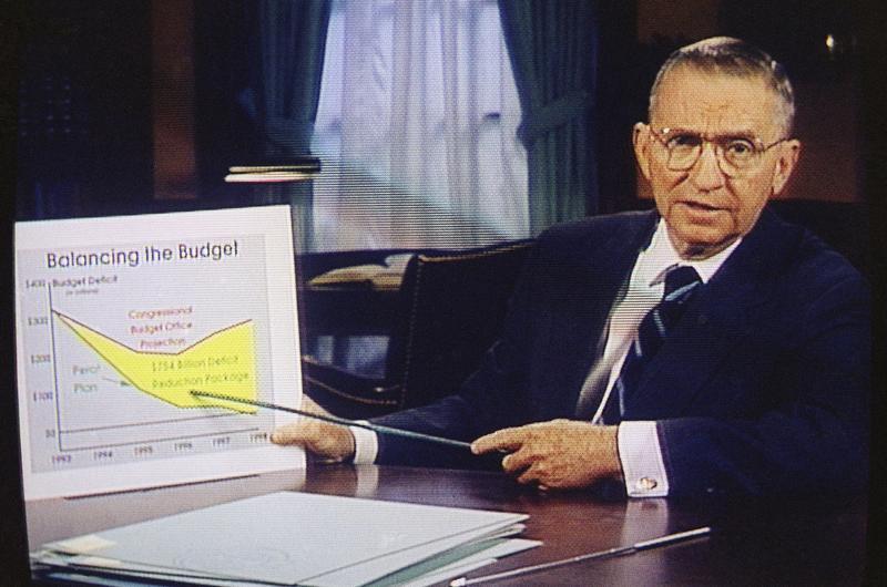 Ross Perot in a paid 30-minute television commercial. Oct. 16, 1992.