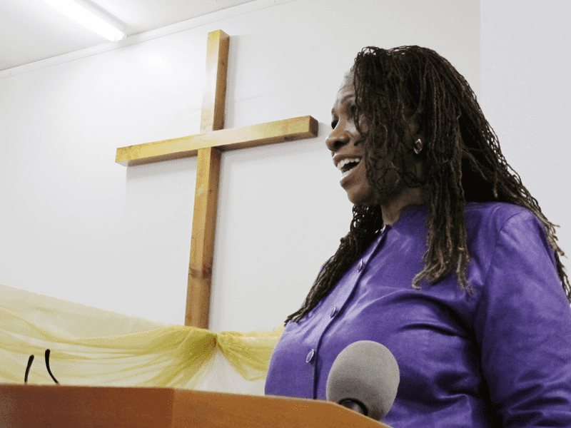 Bishop Gwendolyn Phillips Coates, a pastor at God Answers Prayer Ministries in Los Angeles, is trying to change the way her congregation thinks about end-of-life care.