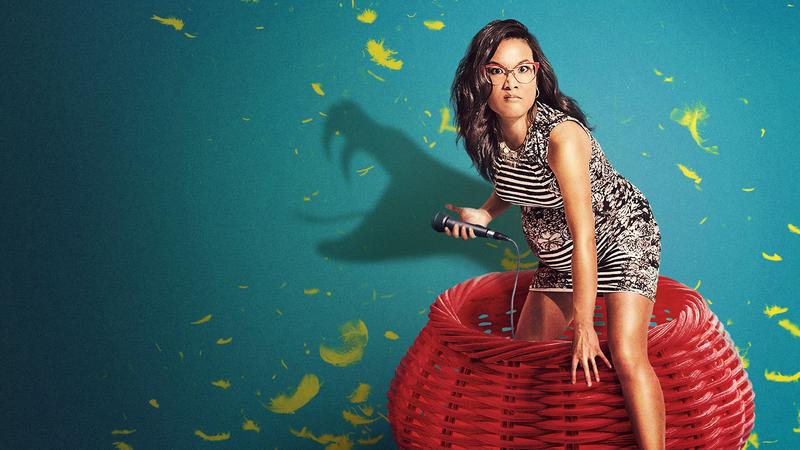 Comedian Ali Wong in a promotional image for her stand-up special 'Baby Cobra.'