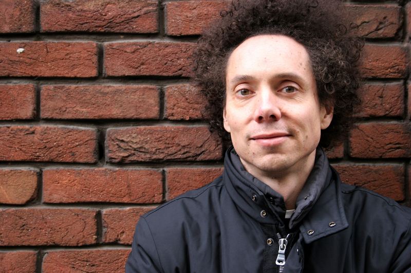 Portrait of author Malcolm Gladwell photographed in Covent Garden, London in February 2005.