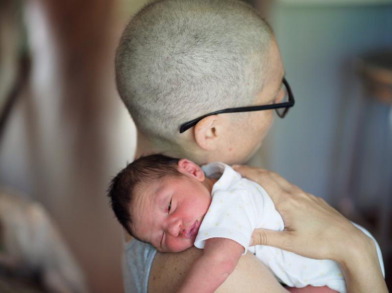 Mary and her daughter, Stella, in 2014.