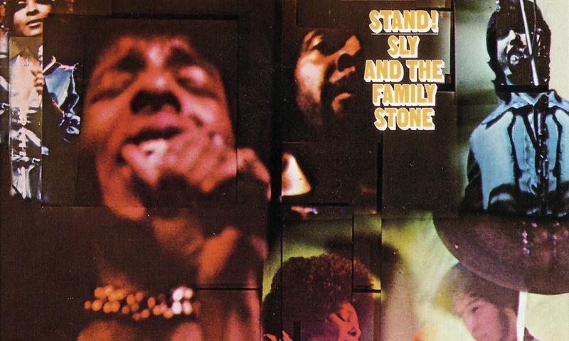 Detail of the cover of Sly and the Family Stone’s 1969 album “Stand!”