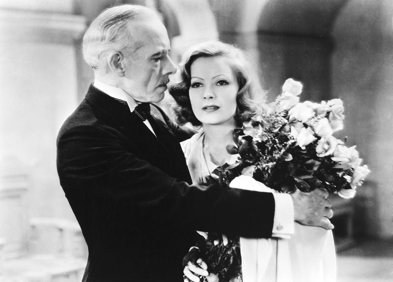 Greta Garbo and Lewis Stone in <em>A Woman of Affairs</em>