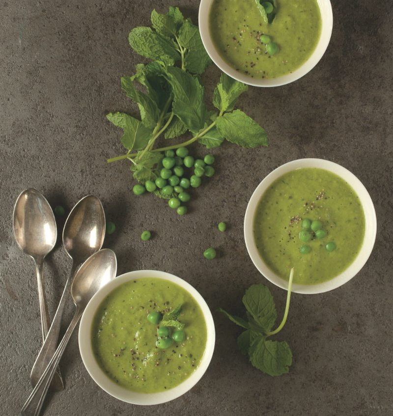 Spring Pea Soup from The Beekman 1802 Heirloom Vegetable Cookbook