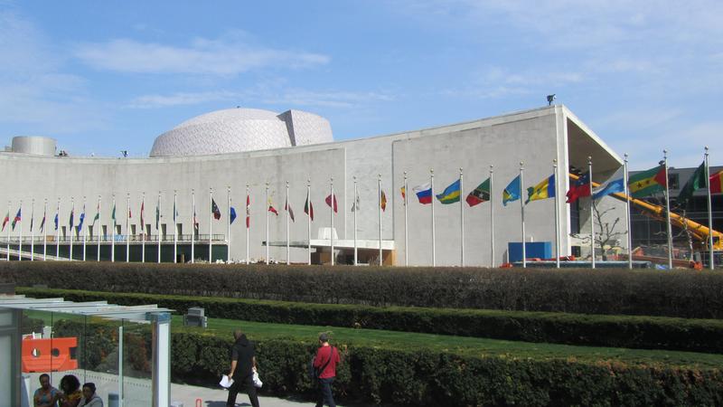 The United Nations building, New York
