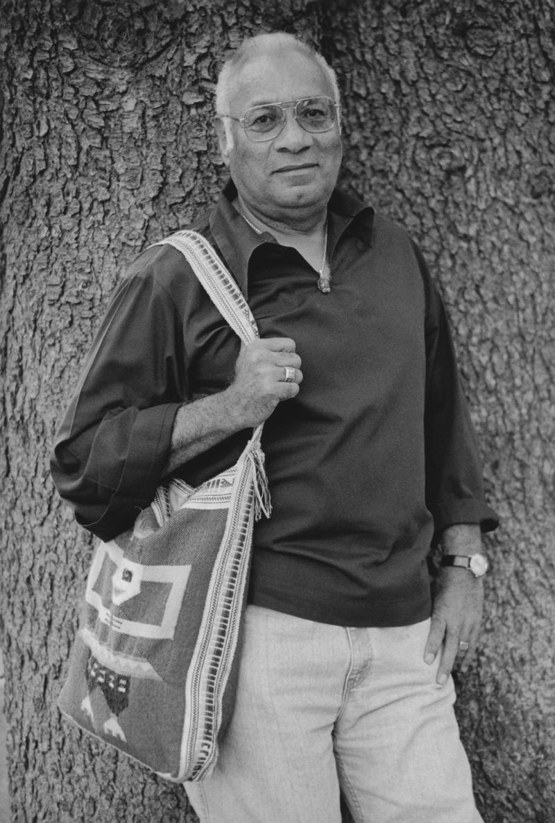 Portrait of poet Piri Thomas, Berkeley, California, 2000.