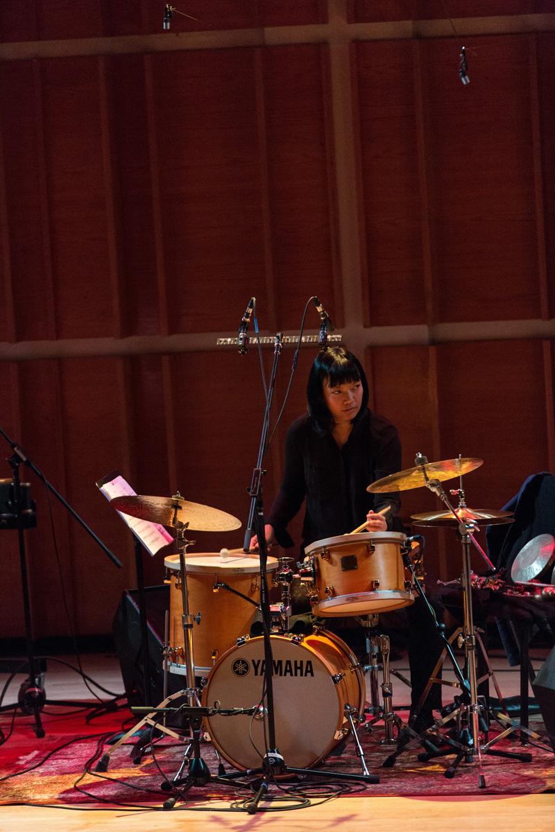 Mirah and Susie Ibarra perform March 1 at the 2014 Ecstatic Music Festival