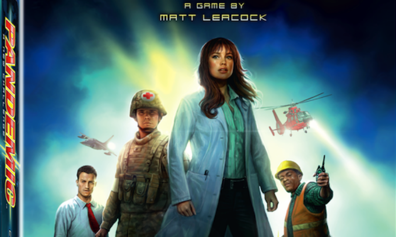 Box artwork for <em>Pandemic</em>, illustrated by Chris Quilliams