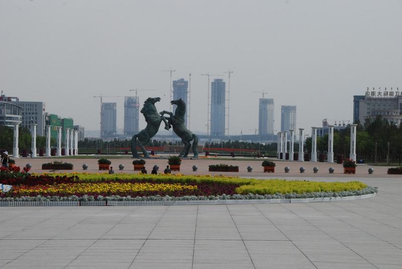 The city of Kangbashi was built for a population the size of Pittsburgh's, but for years has sat empty.