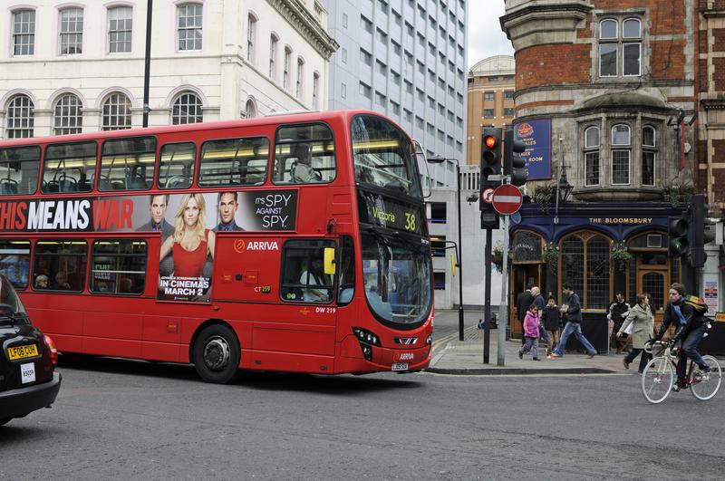 London's buses will test sensors designed to reduce pedestrian and bike crashes